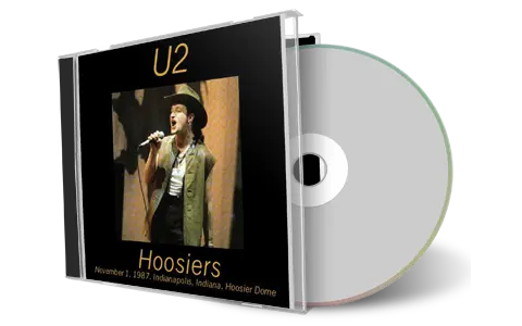 Artwork Cover of U2 1987-11-01 CD Indianapolis Audience
