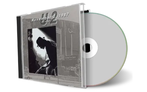 Artwork Cover of U2 1987-11-03 CD St Paul Audience