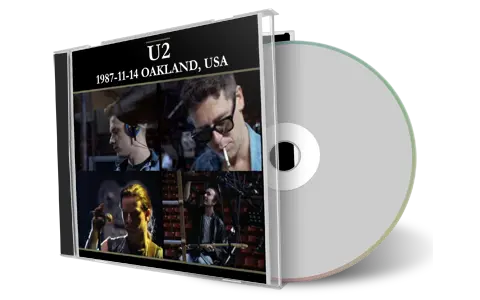 Artwork Cover of U2 1987-11-14 CD Oakland Audience