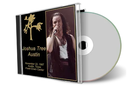 Artwork Cover of U2 1987-11-22 CD Austin Audience
