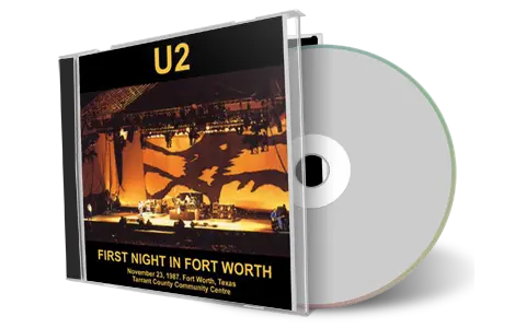 Artwork Cover of U2 1987-11-23 CD Fort Worth Audience