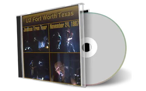 Artwork Cover of U2 1987-11-24 CD Fort Worth Audience