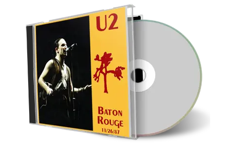 Artwork Cover of U2 1987-11-26 CD Baton Rouge Audience