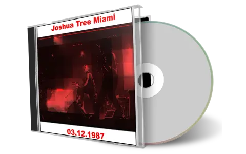 Artwork Cover of U2 1987-12-03 CD Miami Audience