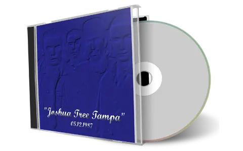 Artwork Cover of U2 1987-12-05 CD Tampa Audience