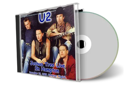 Artwork Cover of U2 1987-12-12 CD Hampton Audience