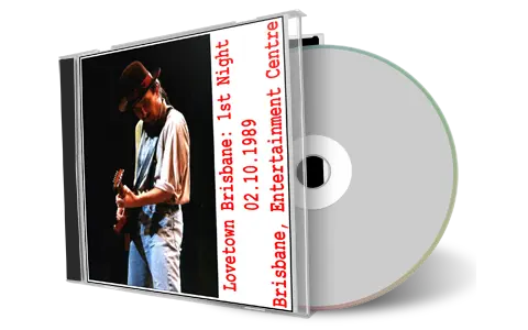 Artwork Cover of U2 1989-10-02 CD Brisbane Audience