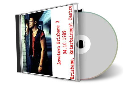 Artwork Cover of U2 1989-10-04 CD Brisbane Audience