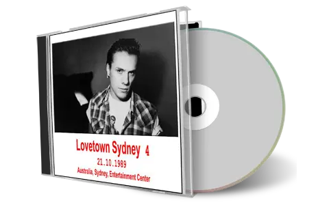 Artwork Cover of U2 1989-10-21 CD Sydney Audience