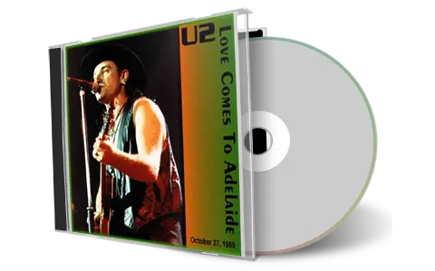 Artwork Cover of U2 1989-10-27 CD Adelaide Soundboard