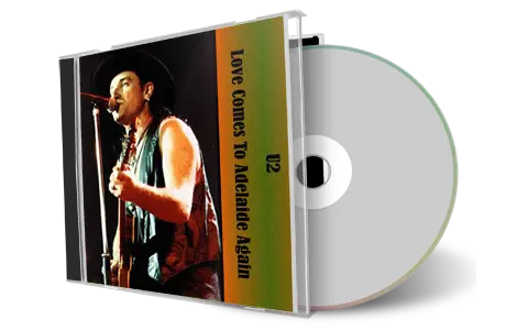 Artwork Cover of U2 1989-10-28 CD Adelaide Audience