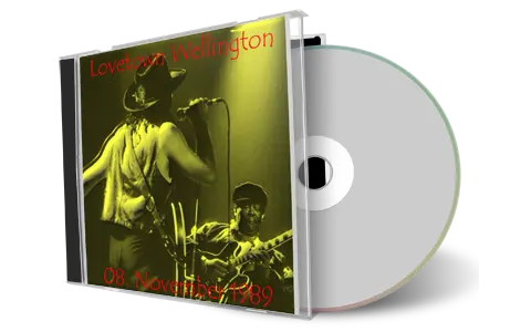 Artwork Cover of U2 1989-11-08 CD Wellington Audience