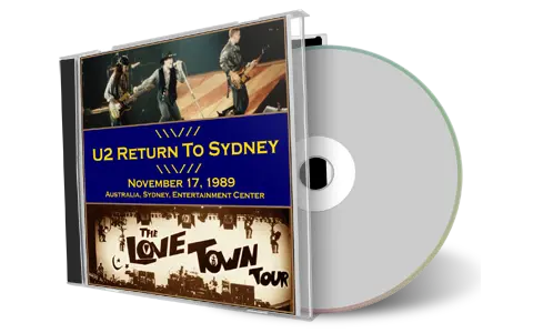 Artwork Cover of U2 1989-11-17 CD Sydney Audience