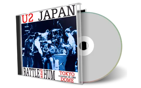 Artwork Cover of U2 1989-11-25 CD Tokyo Audience