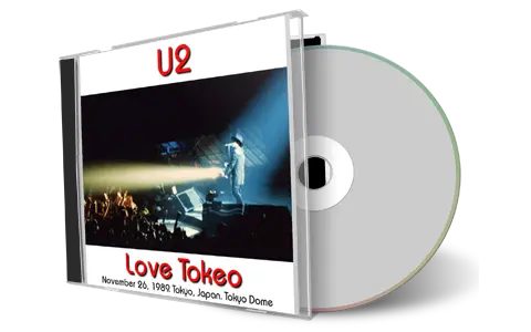 Artwork Cover of U2 1989-11-26 CD Tokyo Soundboard