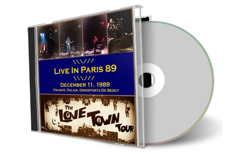 Artwork Cover of U2 1989-12-11 CD Paris Audience
