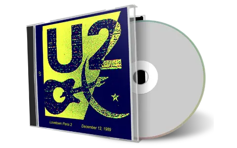 Artwork Cover of U2 1989-12-12 CD Paris Audience
