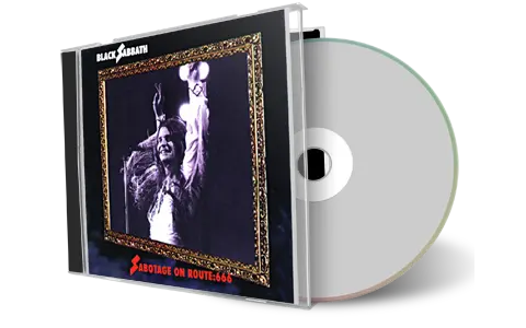 Artwork Cover of Black Sabbath 1975-09-05 CD San Bernadino Soundboard