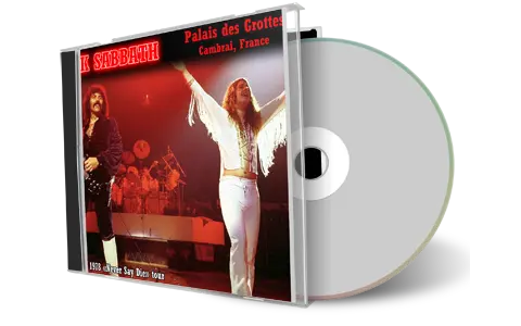 Artwork Cover of Black Sabbath 1978-10-20 CD Cambrai Audience