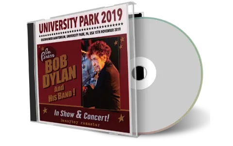 Artwork Cover of Bob Dylan 2019-11-15 CD University Park Audience