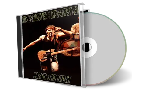 Artwork Cover of Bruce Springsteen 1984-08-28 CD Largo Audience