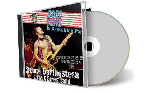 Artwork Cover of Bruce Springsteen Compilation CD Boss Time In Exposition Park Los Angeles 1984 Audience