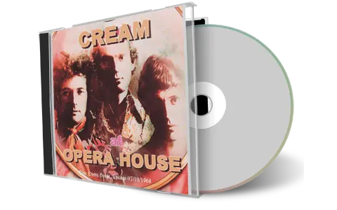Artwork Cover of Cream 1968-10-07 CD Chicago Audience