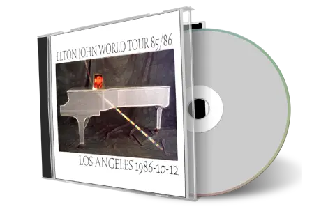 Artwork Cover of Elton John 1986-10-12 CD Los Angeles Soundboard