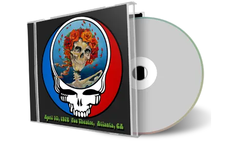 Artwork Cover of Grateful Dead 1978-04-10 CD Atlanta Soundboard