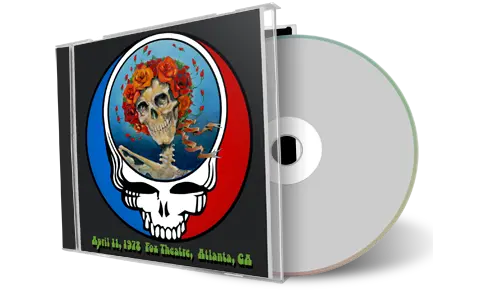 Artwork Cover of Grateful Dead 1978-04-11 CD Atlanta Soundboard