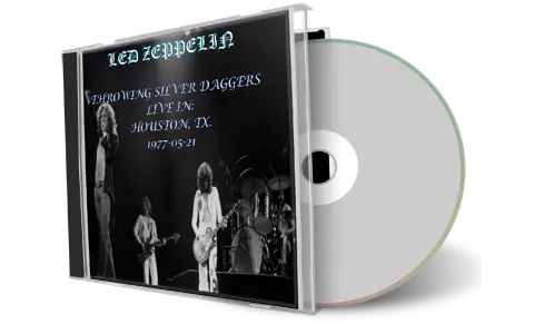 Artwork Cover of Led Zeppelin 1977-05-21 CD Houston Soundboard