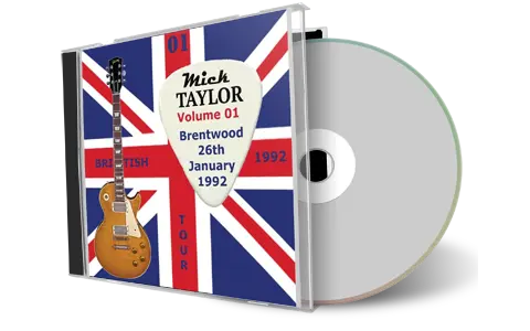 Artwork Cover of Mick Taylor 1992-01-26 CD Brentwood Audience