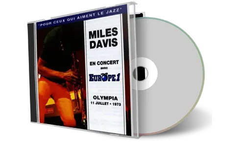 Artwork Cover of Miles Davis 1973-07-11 CD Paris Soundboard