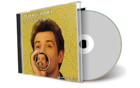 Artwork Cover of Peter Gabriel 1986-11-12 CD New Haven Audience