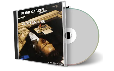 Artwork Cover of Peter Gabriel 1986-11-18 CD Richfield Audience