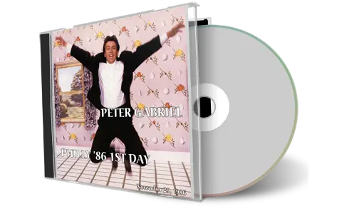 Artwork Cover of Peter Gabriel 1986-11-29 CD Philadelphia Audience