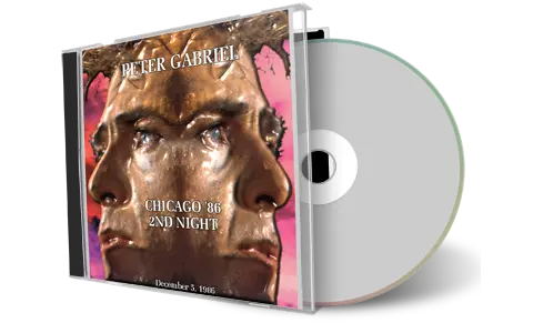 Artwork Cover of Peter Gabriel 1986-12-05 CD Rosemont Audience