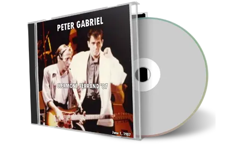 Artwork Cover of Peter Gabriel 1987-06-01 CD Clermont Audience