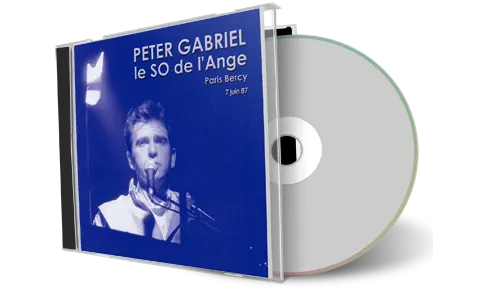 Artwork Cover of Peter Gabriel 1987-06-07 CD Paris Audience