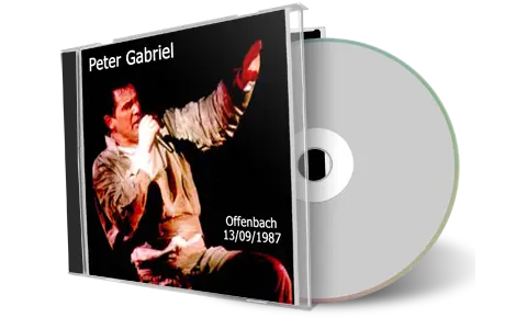 Artwork Cover of Peter Gabriel 1987-09-13 CD Offenbach Audience