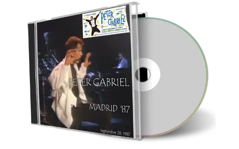 Artwork Cover of Peter Gabriel 1987-09-28 CD Madrid Audience