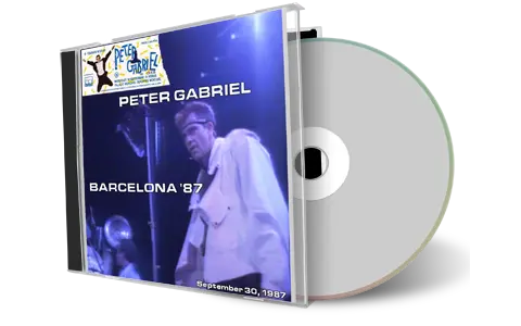Artwork Cover of Peter Gabriel 1987-09-30 CD Barcelona Audience