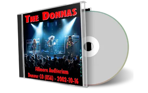 Artwork Cover of The Donnas 2002-10-16 CD Denver Audience