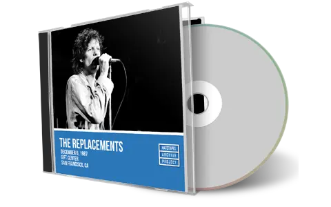 Artwork Cover of The Replacements 1987-12-06 CD San Francisco Audience