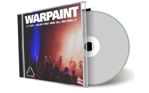 Artwork Cover of Warpaint 2019-05-17 CD New Haven Audience