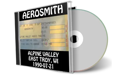 Artwork Cover of Aerosmith 1990-07-21 CD East Troy Audience