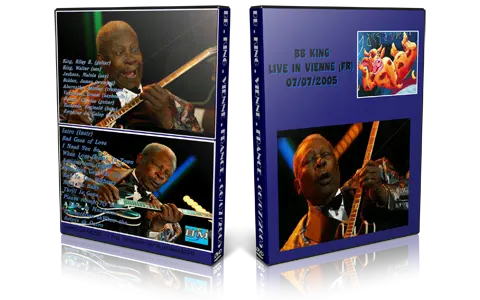 Artwork Cover of BB King 2005-07-06 DVD Vienne Proshot