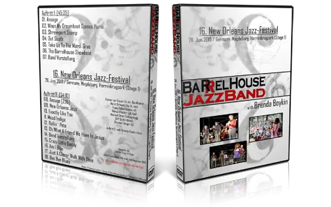 Artwork Cover of Barrelhouse Jazz Band 2010-06-25 DVD New Orleans Jazz Festival Audience