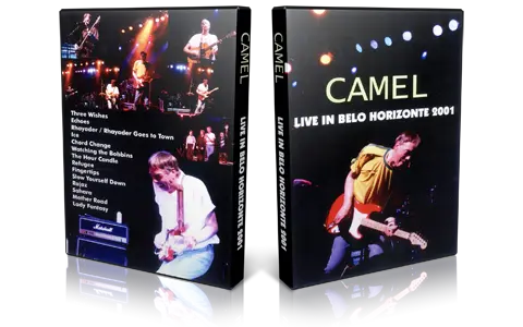 Artwork Cover of Camel 2001-03-23 DVD Belo Horizonte Audience