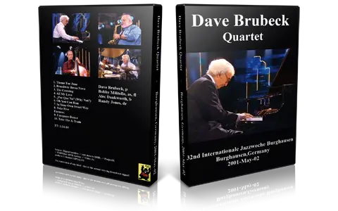 Artwork Cover of Dave Brubeck 2001-05-02 DVD Internationale Jazzwoche Burghausen Proshot